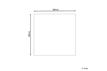 Ullmatta Kinik 200x200 cm - Beige - Textil & mattor - Matta - Modern matta - Ullmatta