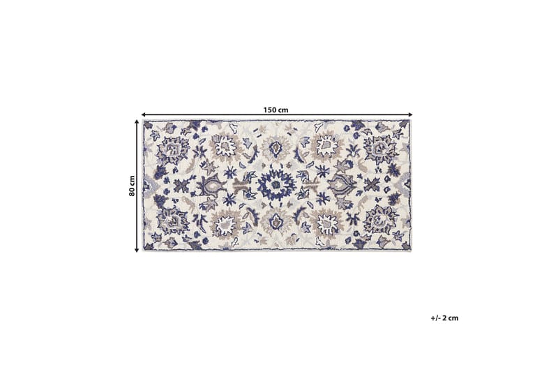 Ullmatta Kumru 80x150 cm - Beige - Textil & mattor - Matta - Modern matta - Ullmatta
