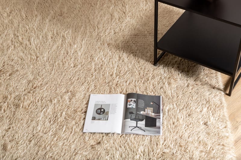 Leiko Ullmatta 160x230 cm - Beige - Textil & mattor - Matta - Modern matta - Ullmatta