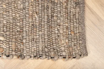 Loump Ullmatta 200x300 cm - Grå/Beige - Textil & mattor - Matta - Modern matta - Ullmatta