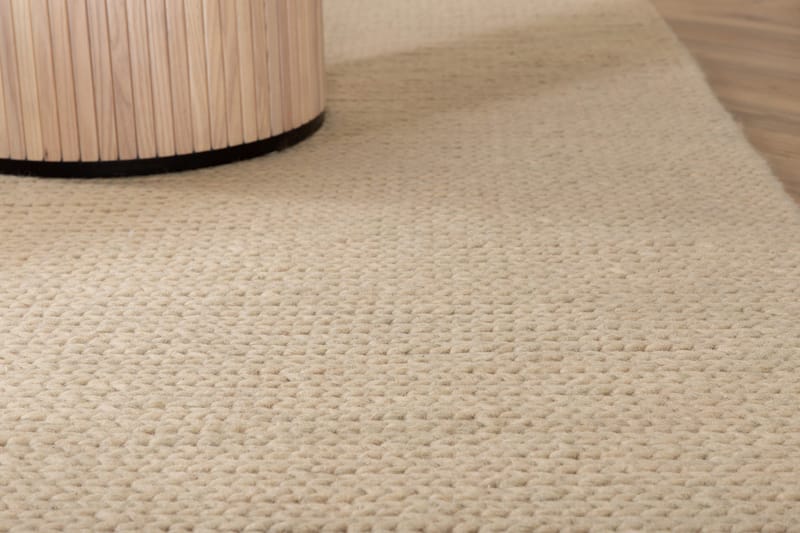 Marta Ullmatta 160x230 cm - Cremevit - Textil & mattor - Matta - Modern matta - Ullmatta