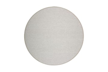 Matta Elsa Rund 133 cm Beige