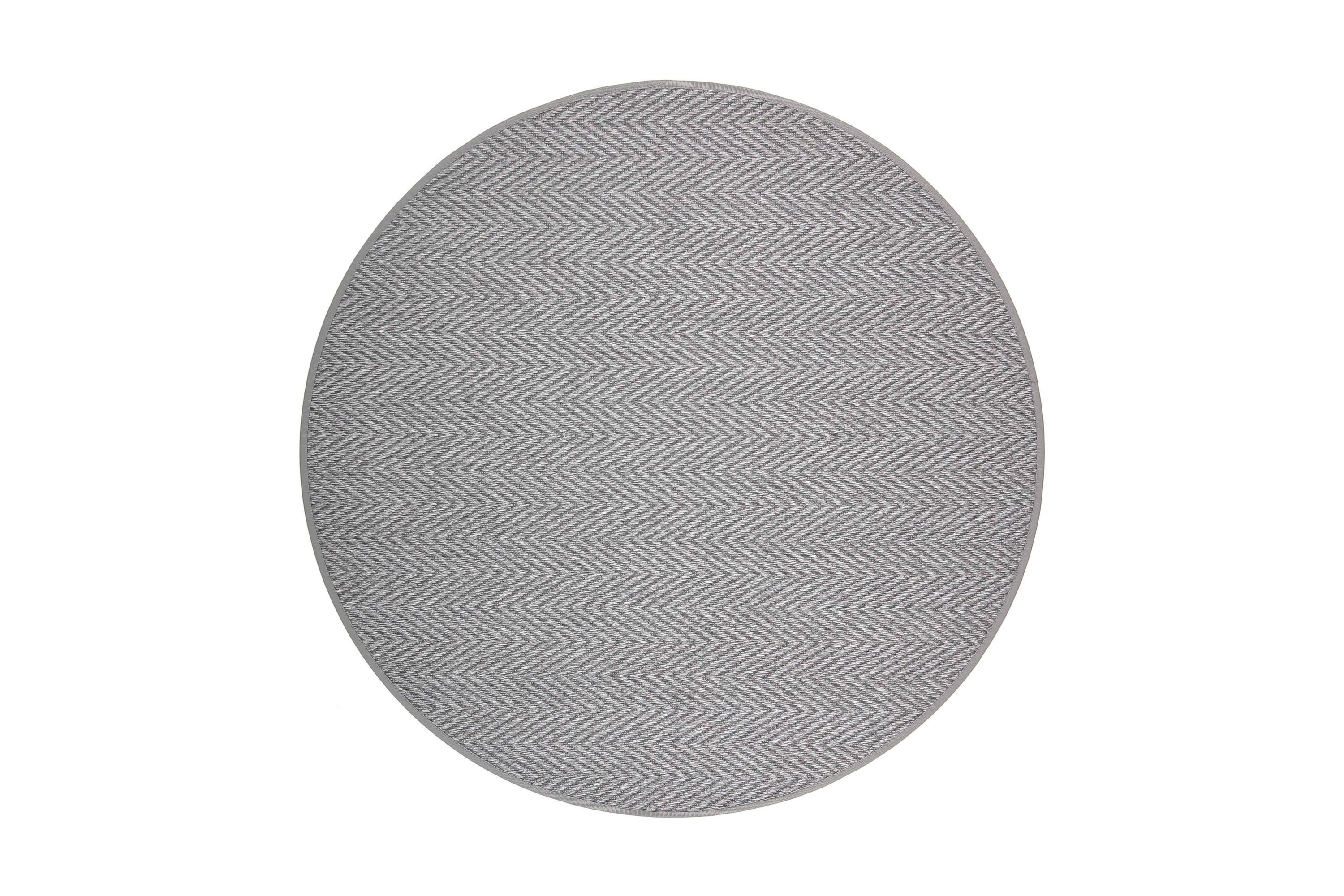 matta elsa rund 160 cm grå - vm carpet