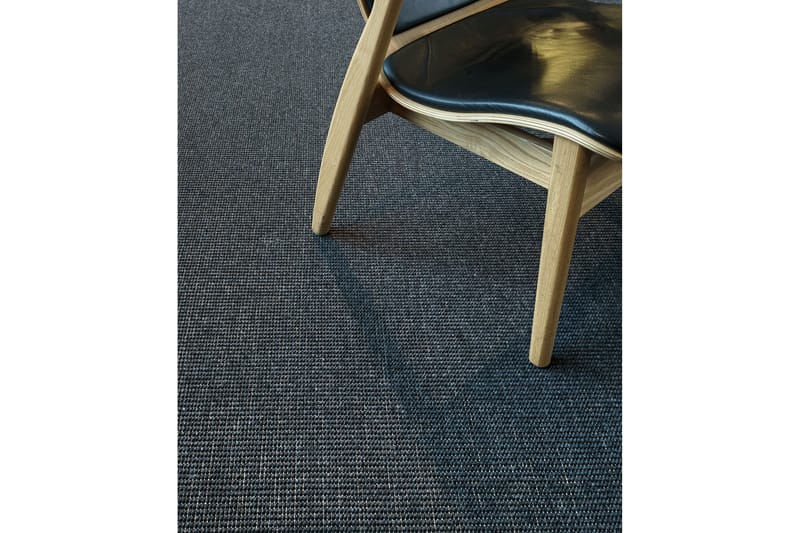 Matta Esmeralda 160x230 cm Svart - Vm Carpet - Ullmatta