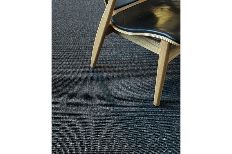 Matta Esmeralda 80x250 cm Svart - Vm Carpet - Ullmatta