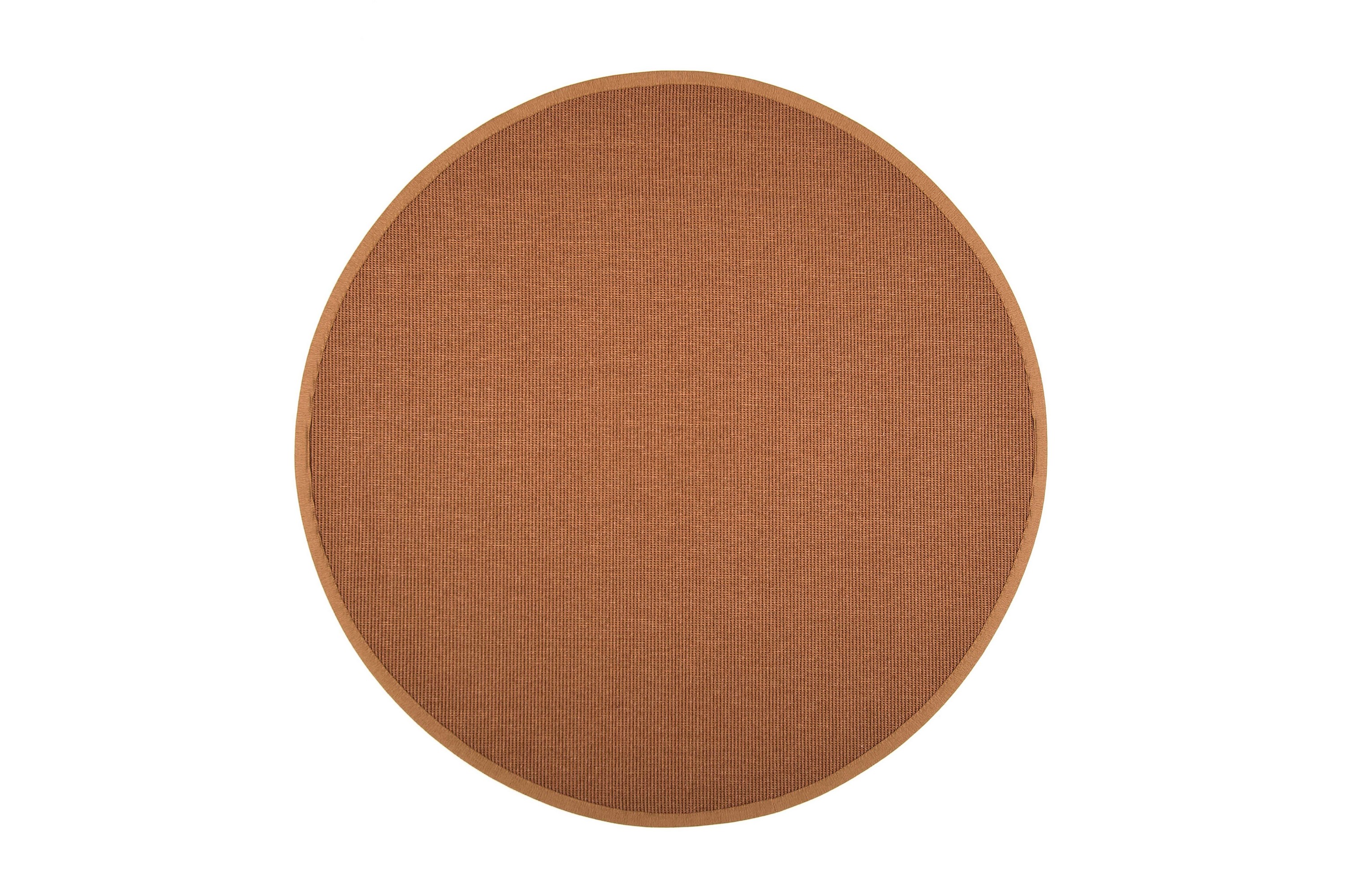 matta esmeralda rund 200 cm koppar - vm carpet