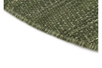 Birka Ullmatta Rund 240 cm - Grön - Textil & mattor - Matta - Modern matta - Ullmatta