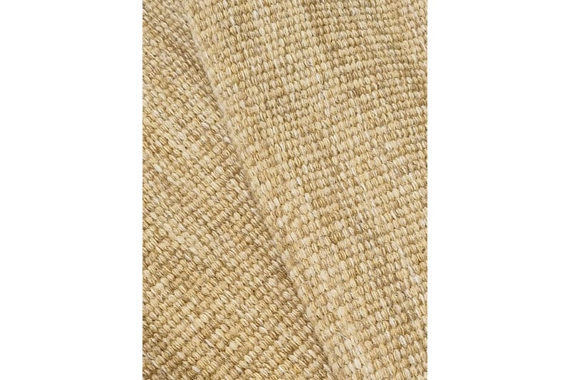 Birka Ullmatta Rund 240 cm - Gul - Textil & mattor - Matta - Modern matta - Ullmatta