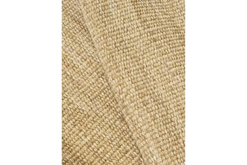 Birka Ullmatta Rund 240 cm - Gul - Textil & mattor - Matta - Modern matta - Ullmatta
