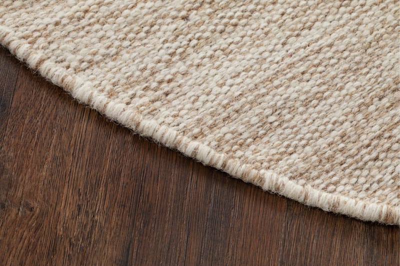 Birka Ullmatta Rund 240 cm - Natur - Textil & mattor - Matta - Modern matta - Ullmatta