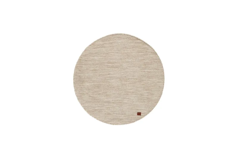 Birka Ullmatta Rund 240 cm, Natur