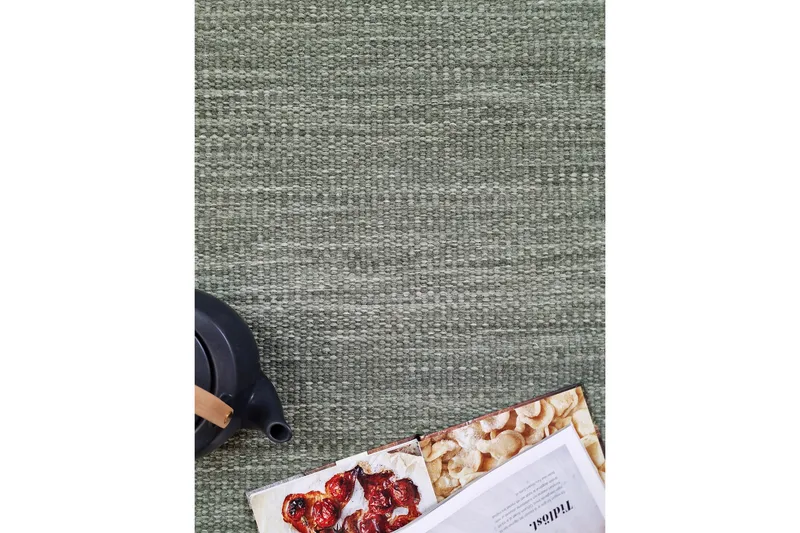 Birka Ullmatta Rund 300 cm - Grön - Textil & mattor - Matta - Modern matta - Ullmatta