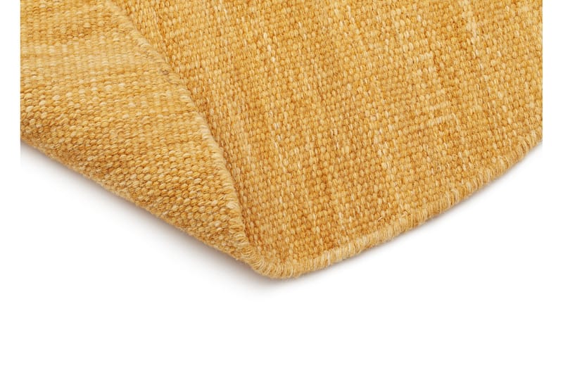 Birka Ullmatta Rund 300 cm - Gul - Textil & mattor - Matta - Modern matta - Ullmatta