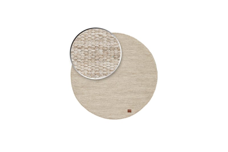 Birka Ullmatta Rund 300 cm - Linne - Textil & mattor - Matta - Modern matta - Ullmatta
