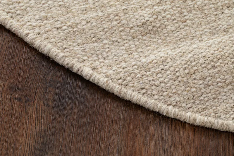 Birka Ullmatta Rund 300 cm - Linne - Textil & mattor - Matta - Modern matta - Ullmatta