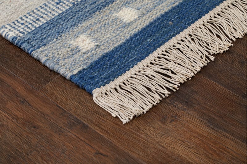 Fagersta Ullmatta 200x300 cm - Blå - Textil & mattor - Matta - Modern matta - Ullmatta