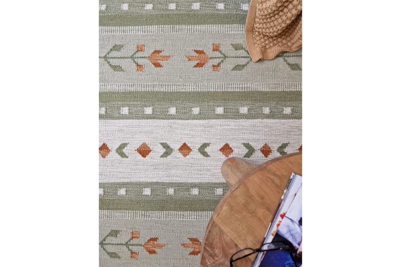 Fagersta Ullmatta 200x300 cm - Grön - Textil & mattor - Matta - Modern matta - Ullmatta