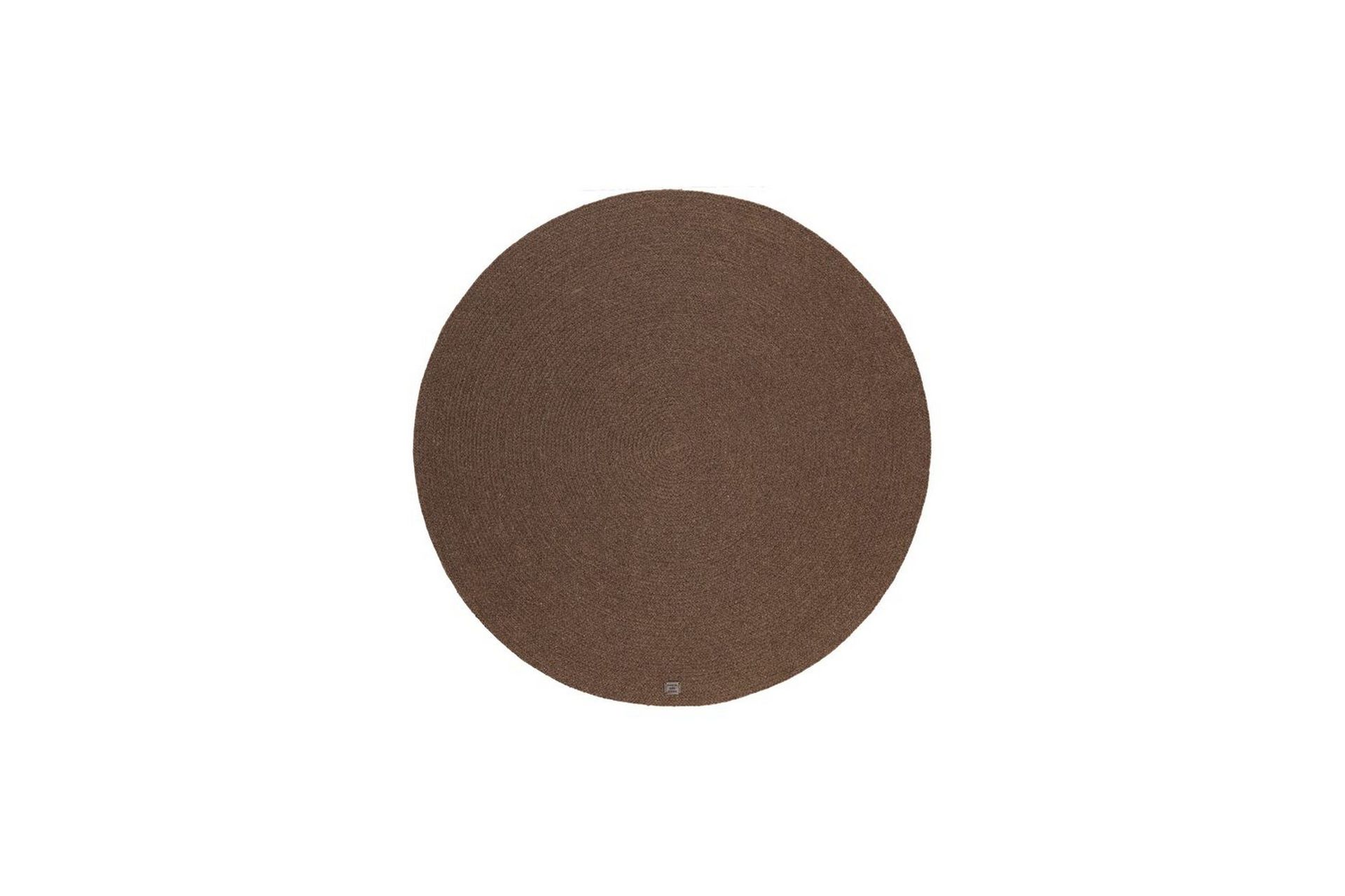 Ullmatta Merino - 160x160 cm, Chocolate brown