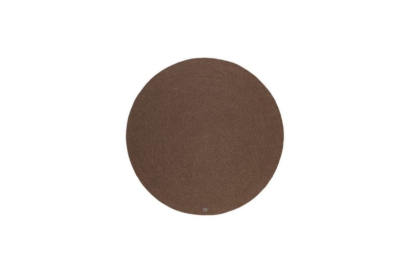 Ullmatta Merino, 200x200 cm, Chocolate brown