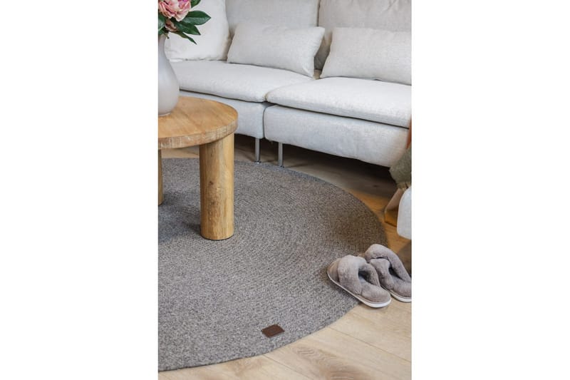 Ullmatta Merino - 200x200 cm, Taupe - Textil & mattor - Matta - Modern matta - Ullmatta