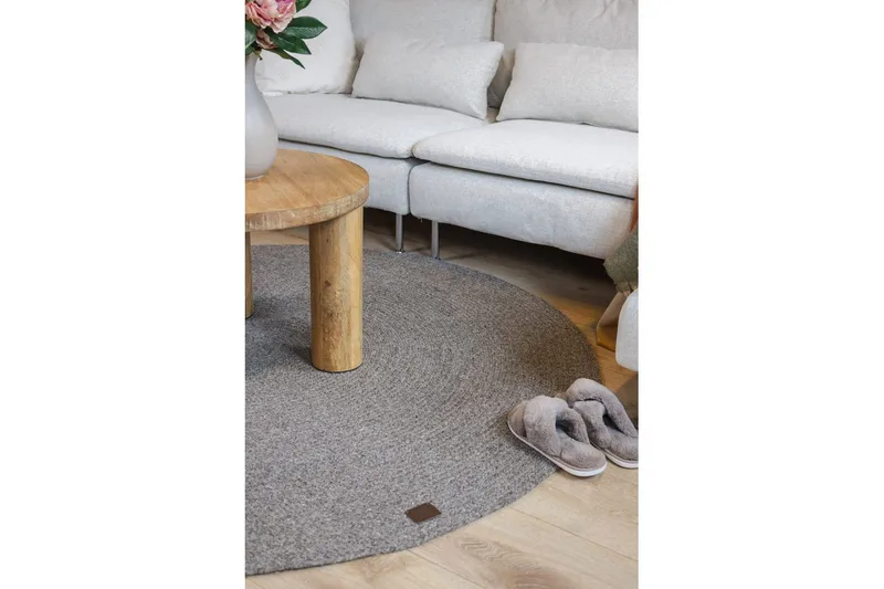 Ullmatta Merino - 200x200 cm, Taupe - Textil & mattor - Matta - Modern matta - Ullmatta