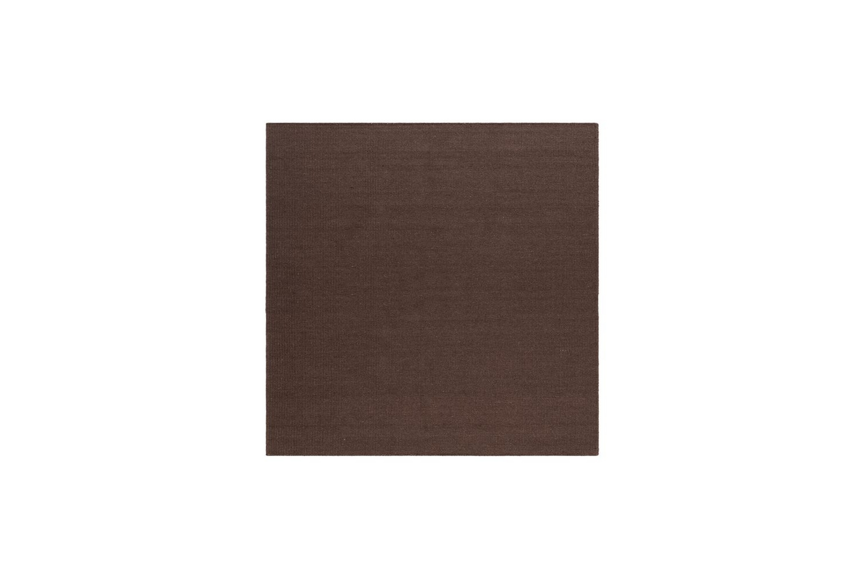 ullmatta molly - 200x200 cm, chocolate brown