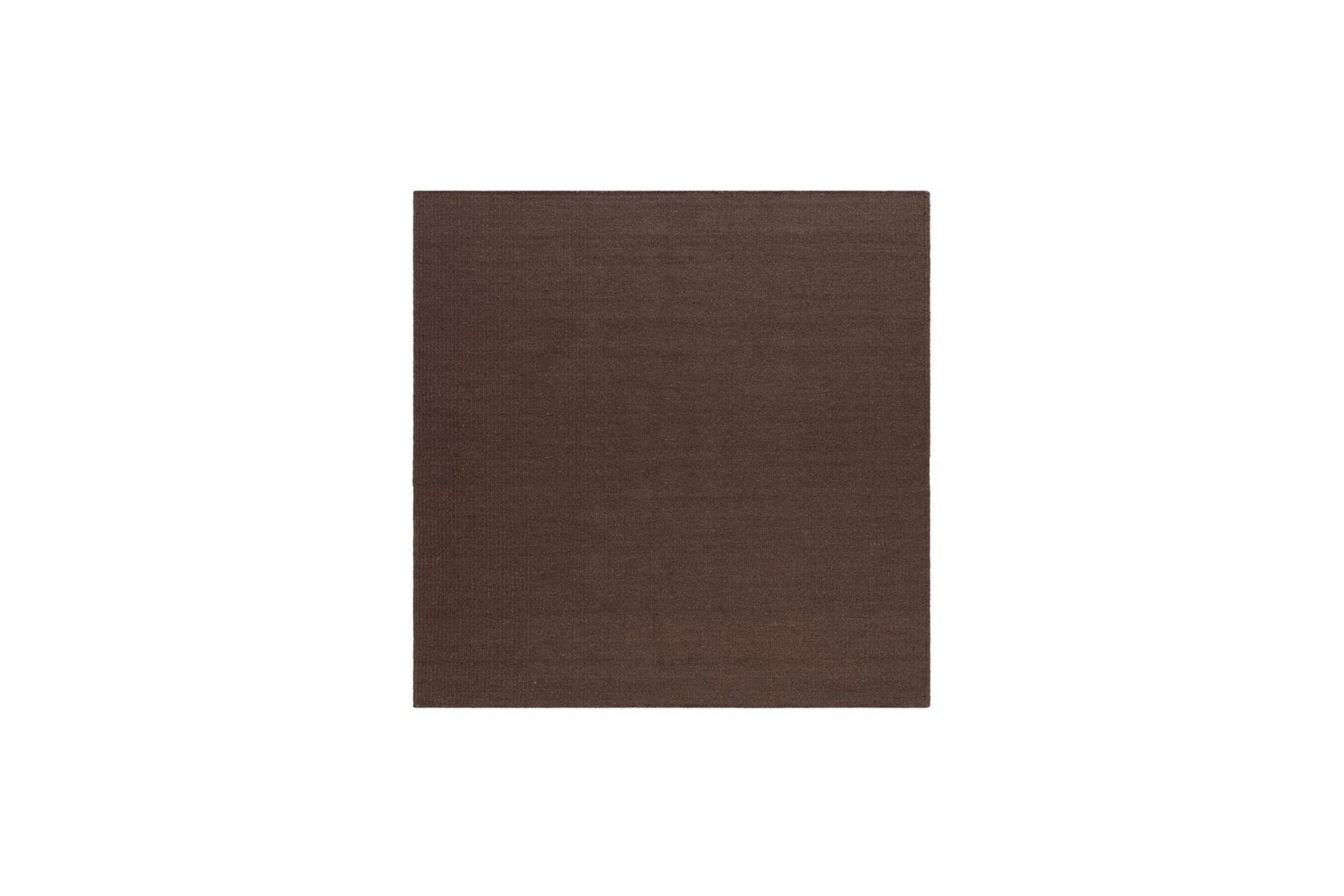 Ullmatta Molly - 200x200 cm, Chocolate brown
