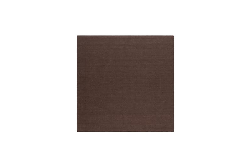 Ullmatta Molly, 200x200 cm, Chocolate brown