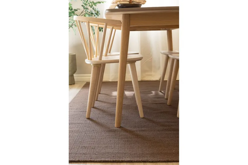 Ullmatta Molly - 200x200 cm, Chocolate brown - Textil & mattor - Matta - Modern matta - Ullmatta