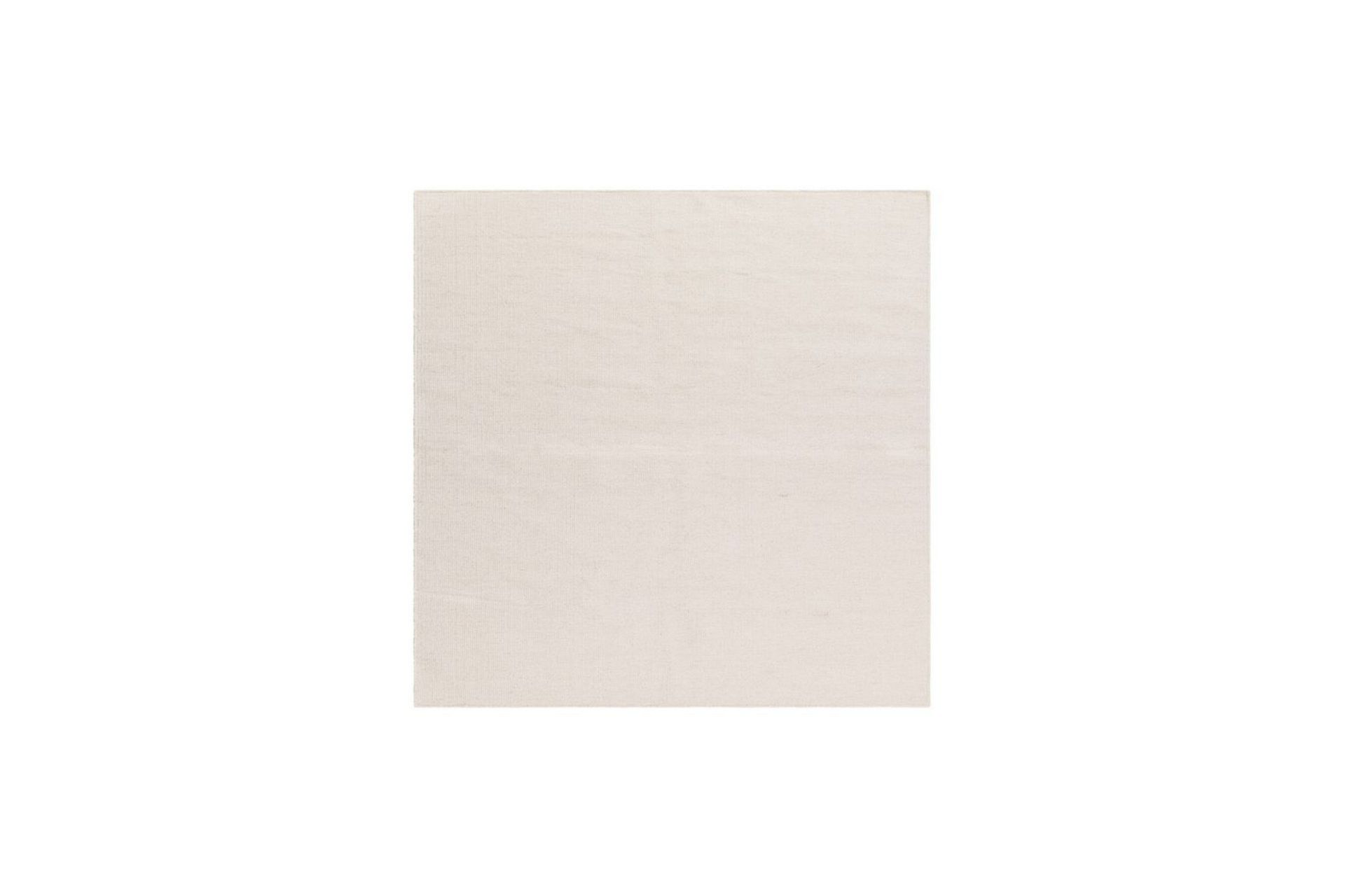 Ullmatta Molly - 200x200 cm, Creme