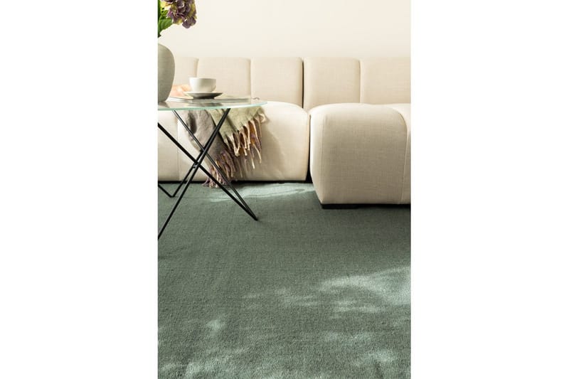 Ullmatta Molly - 200x200 cm, Green - Textil & mattor - Matta - Modern matta - Ullmatta