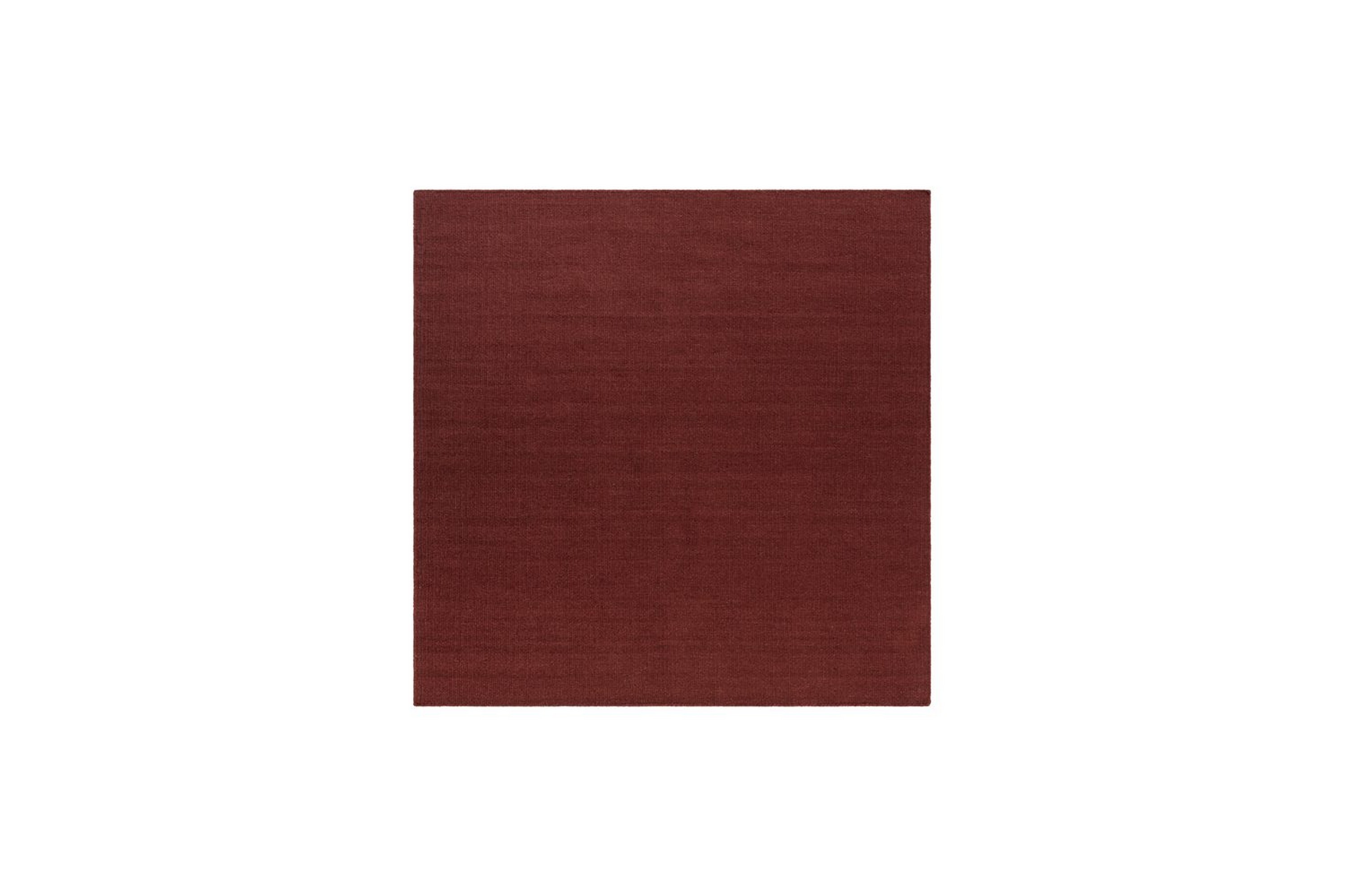 ullmatta molly - 200x200 cm, marsala