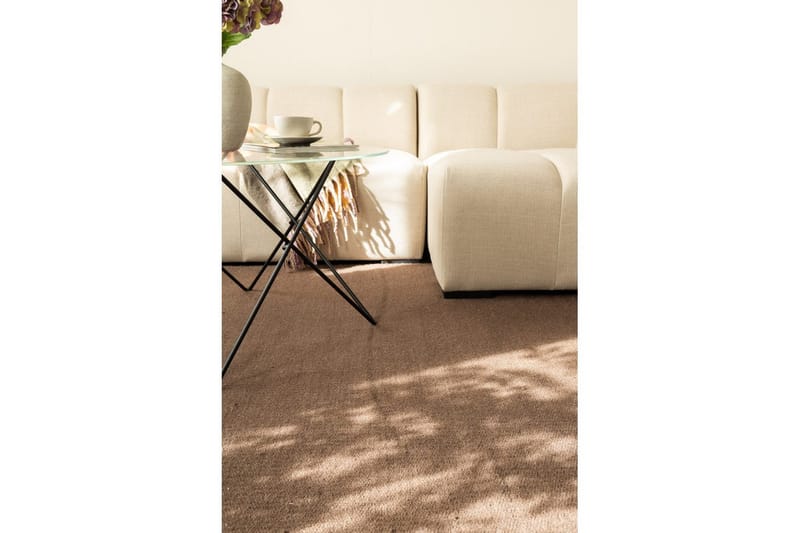 Ullmatta Molly - 250x250 cm, Chocolate brown - Textil & mattor - Matta - Modern matta - Ullmatta