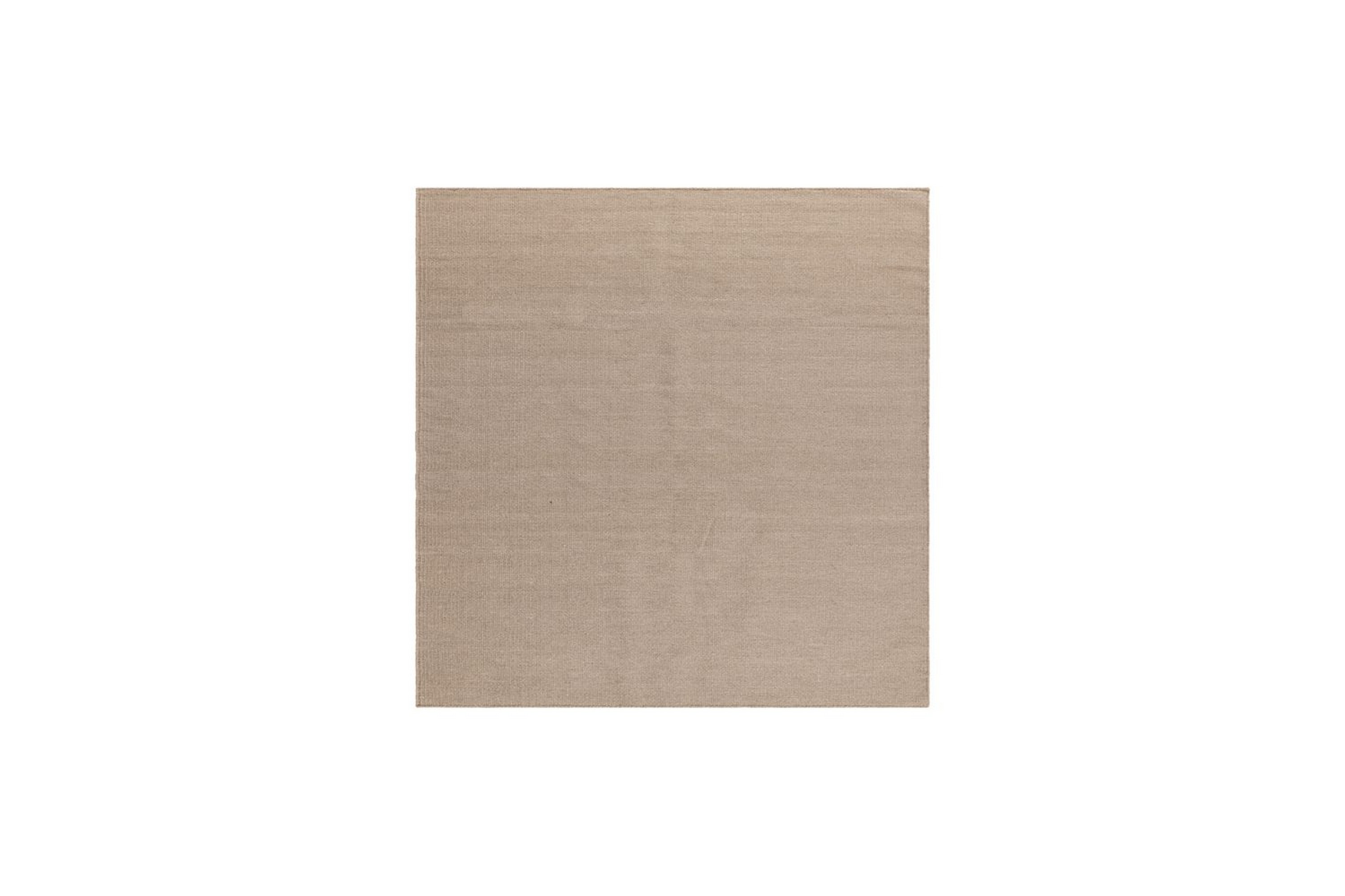 ullmatta molly - 250x250 cm, dark linen