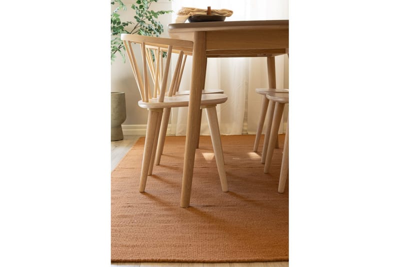 Ullmatta Molly - 250x250 cm, Terracotta - Textil & mattor - Matta - Modern matta - Ullmatta