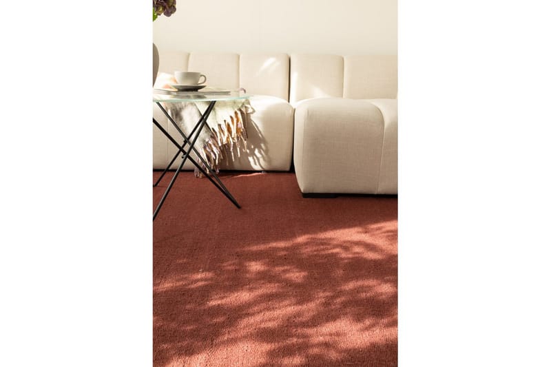 Ullmatta Molly - 300x300 cm, Marsala - Textil & mattor - Matta - Modern matta - Ullmatta