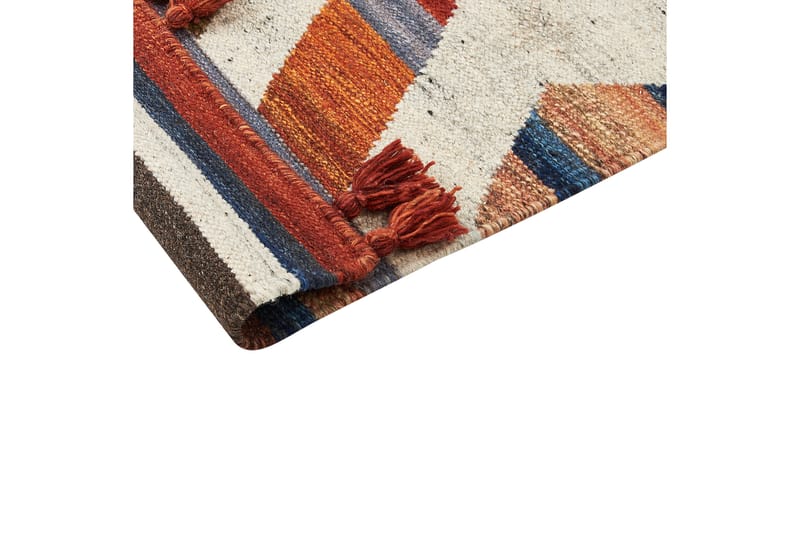 Ullmatta Mrgashat 200x300 cm - Blå - Textil & mattor - Matta - Modern matta - Ullmatta