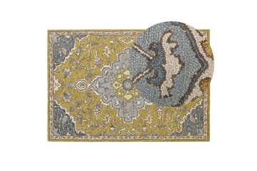 Ullmatta Mucur 140x200 cm - Gul - Textil & mattor - Matta - Modern matta - Ullmatta