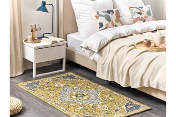 Ullmatta Mucur 80x150 cm - Gul - Textil & mattor - Matta - Modern matta - Ullmatta