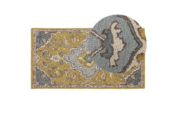 Ullmatta Mucur 80x150 cm - Gul - Textil & mattor - Matta - Modern matta - Ullmatta