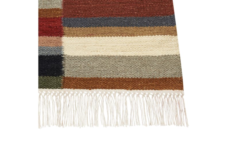 Ullmatta Musaler 80x150 cm - Röd - Textil & mattor - Matta - Modern matta - Ullmatta