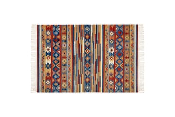 Ullmatta Norakert 200x300 cm - Röd - Textil & mattor - Matta - Modern matta - Ullmatta
