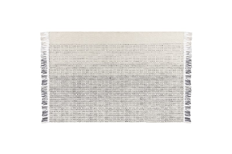 Ullmatta Omerli 160x230 cm - Svart/Vit - Textil & mattor - Matta - Modern matta - Ullmatta
