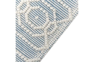 Ullmatta Orhaneli 160x230 cm - Blå - Textil & mattor - Matta - Modern matta - Ullmatta