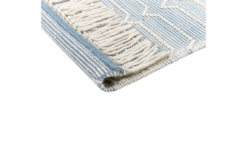 Ullmatta Orhaneli 160x230 cm - Blå - Textil & mattor - Matta - Modern matta - Ullmatta