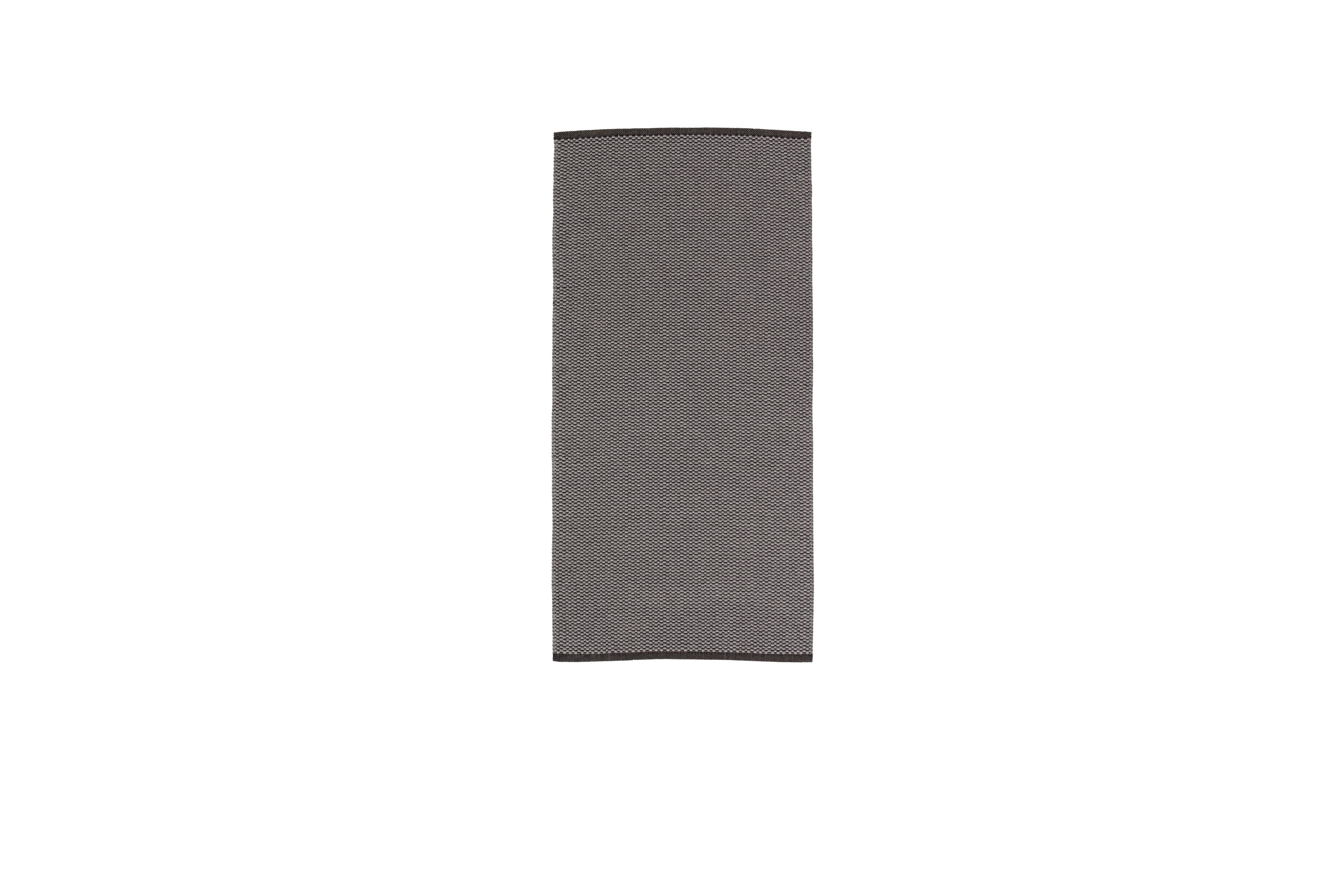 Ullmatta Orust 75x200 cm Rektangulär Svart