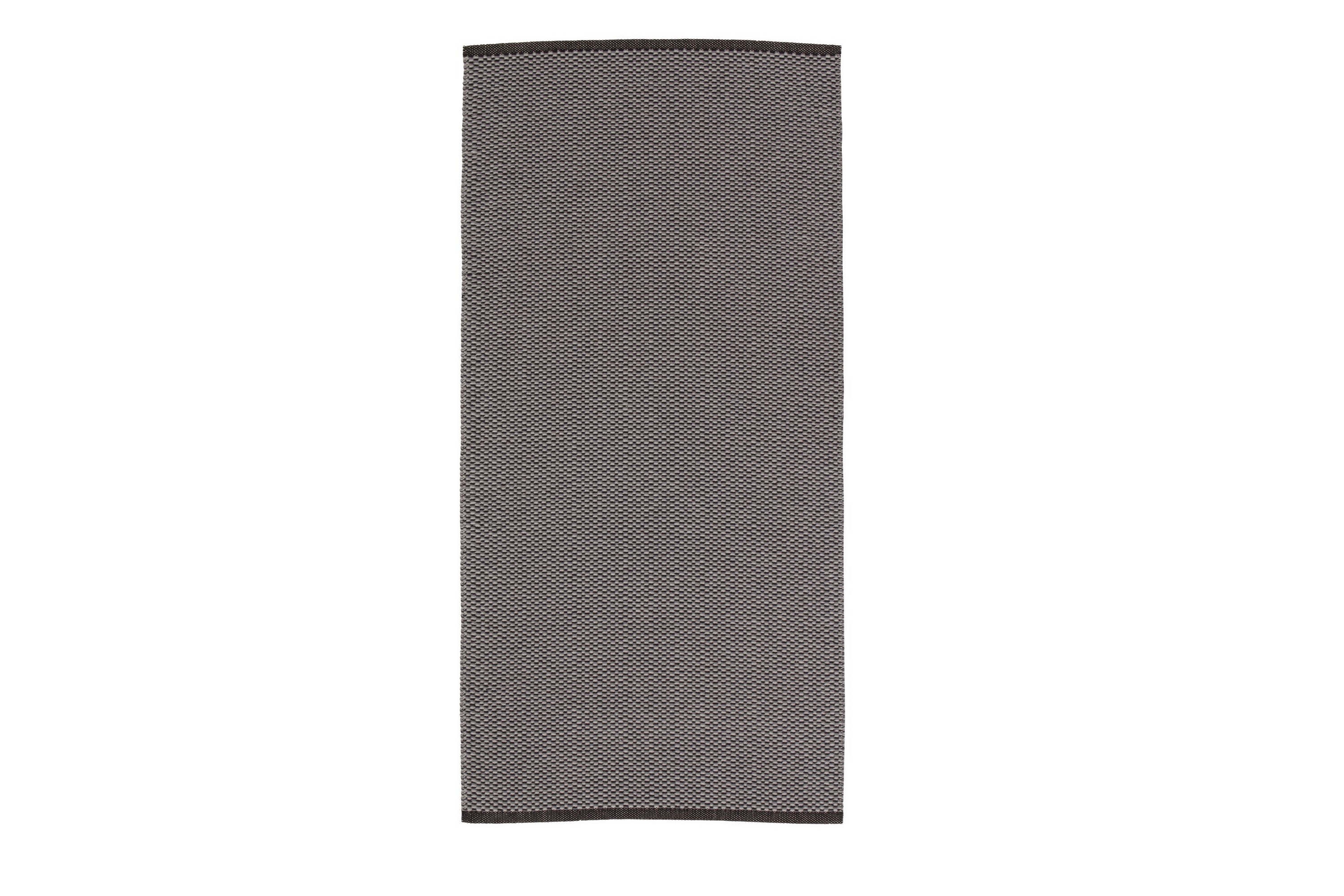 Ullmatta Orust 75x250 cm Rektangulär Svart