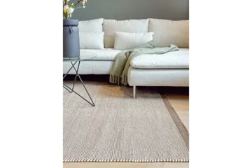 Ullmatta Sandhamn - 160x230 cm, Dark Linen - Textil & mattor - Matta - Modern matta - Ullmatta