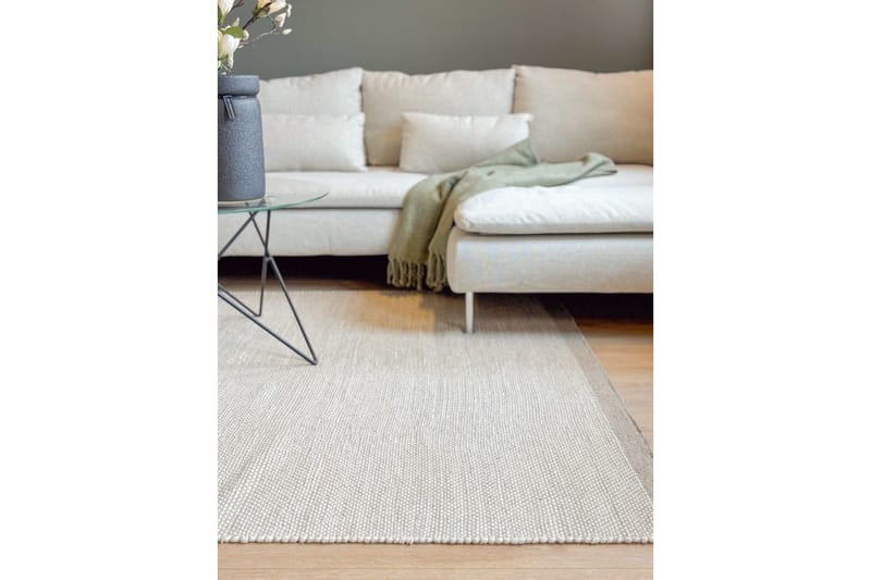 Ullmatta Sandhamn - 160x230 cm, Silver - Textil & mattor - Matta - Modern matta - Ullmatta