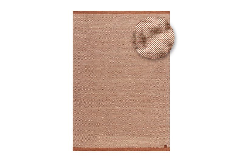 Ullmatta Sandhamn - 160x230 cm, Terracotta - Textil & mattor - Matta - Modern matta - Ullmatta